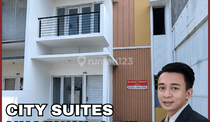 Rumah Medan Dijual Di Komplek City Suites 6X17  1