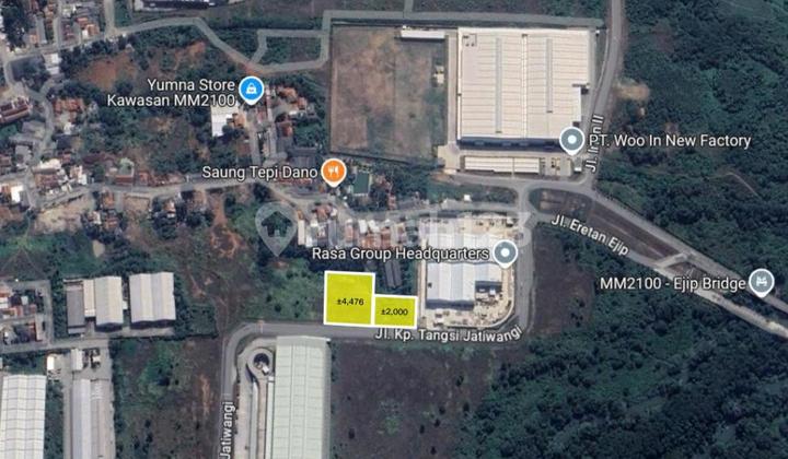 DIJUAL TANAH INDUSTRI DI MM2100 - BEKASI 2