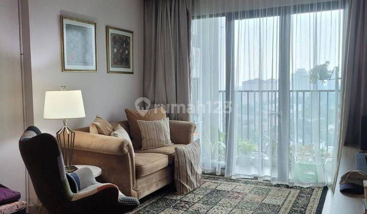 Jual Murah Apartemen Hampton Park Pondok Indah 2 Kamar Tidur View Golf 1