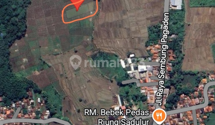 Lahan Sawah Di Subang - Pagaden 2000mtr. 