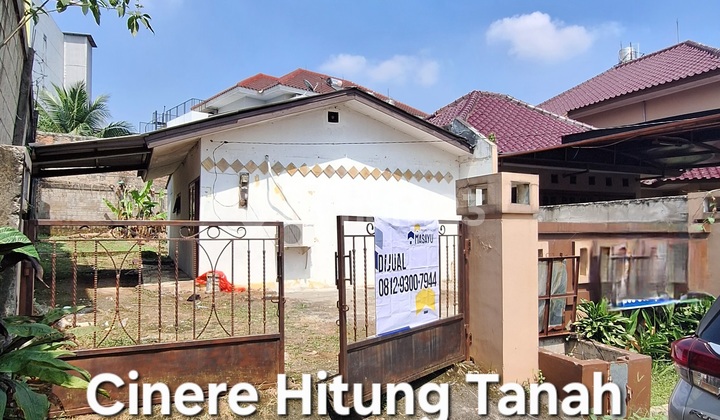 Rumah Hitung Tanah Cinere Dalam Komplek Murah Banget Luas Lagi