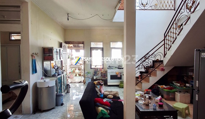 Land Area Calculation House Gandul Depok Access to Brigif Toll Road