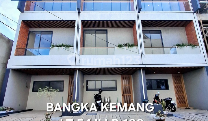 Brand New Bangka Kemang Siap Huni 4 Lantai Gen Z Suka