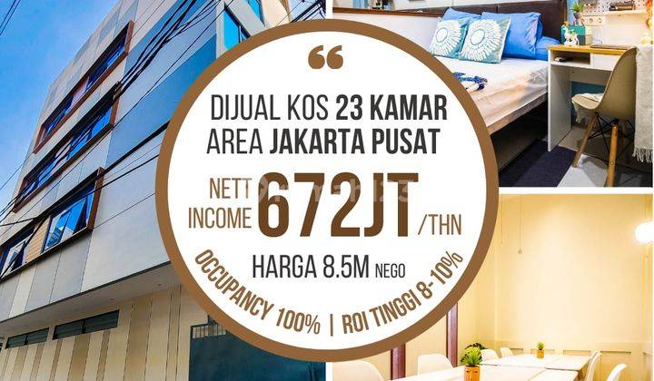 Jual Kos Gajah Mada 23 Kamar Furnished Rmj 322 2