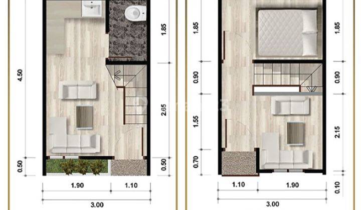 Rumah Scandinavian Dekat Ke Tb Simatupang, Condet Jakarta Timur 2