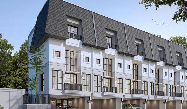 Townhouse 3 Lantai Plus Mezanin di Mampang Prapatan, Jaksel