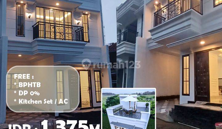 Rumah Klasik 2 Lantai Plus Rooftop Dekat Aeon Mall Tanjung Barat, Jaksel 1