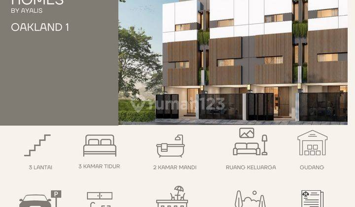 Rumah modern 3 lantai di Kramat Sentiong, Jakarta Pusat 2