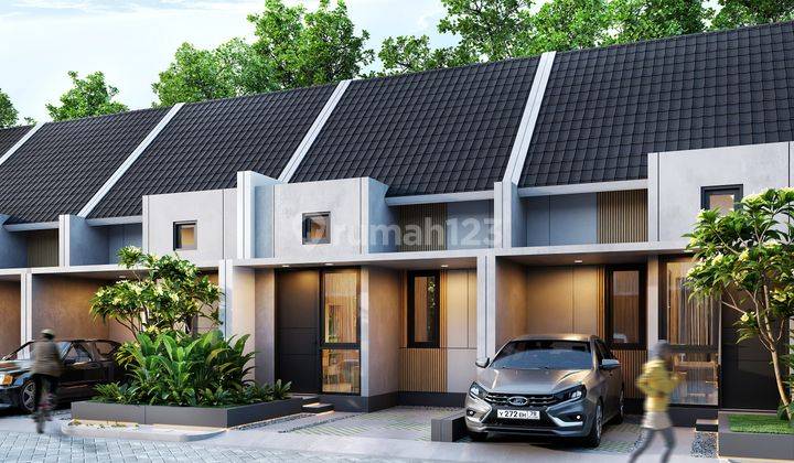 Rumah Modern Minimalis 2 Free Biaya2, Menit Ke Stasiun Cibitung Bekasi 2