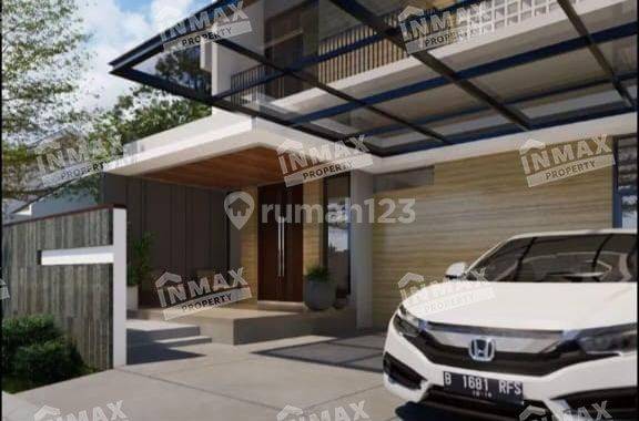 Rumah Luas 2 Lantai Dekat Club House Araya, Binus Dan Plaza Araya 2