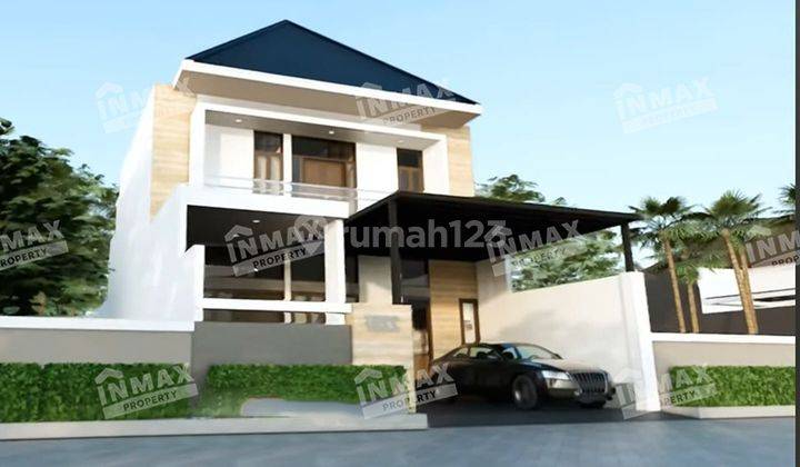 Rumah 2 Lantai Plus Furnished di Araya Malang, Row Jalan Lebar 1