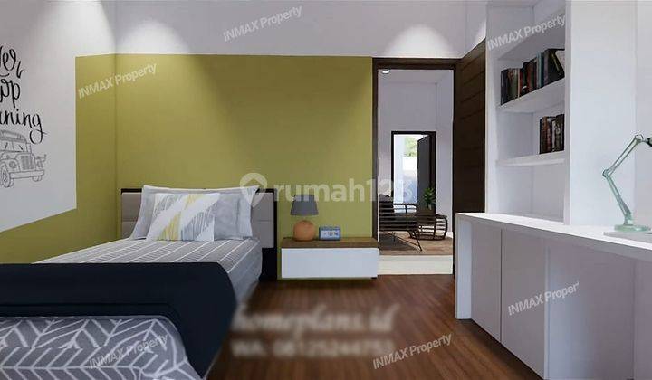 Rumah 2 Lantai Semi Furnished Daerah Araya, Dekat Binus 2