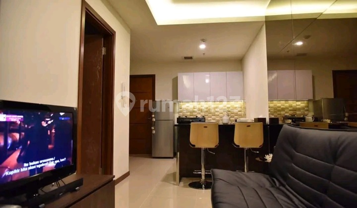 For Rent 1 BR Fully Furnished Condominium, Yearly Lease in Green Bay, North Jakarta