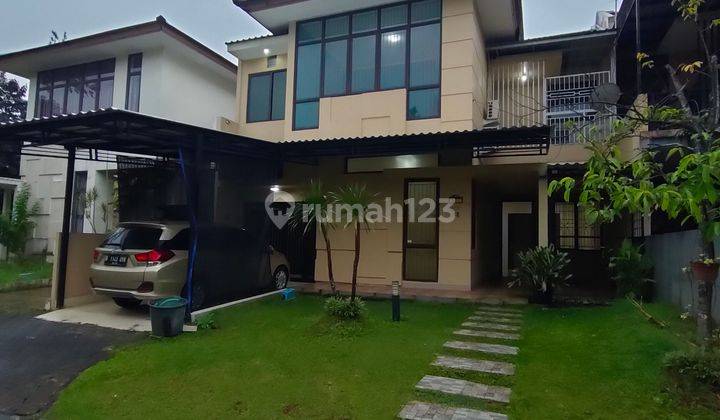 Dijual rumah dua lantai siap huni di cluster sentul city  1