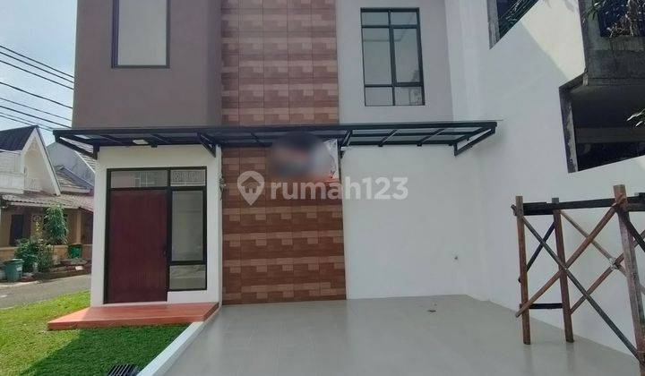 Rumah baru dua lantai di cluster depan sentul city  1