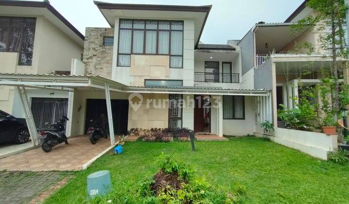 Rumah furnished dua lantai di kontrakan di sentul city bogor  1