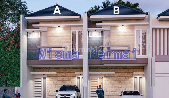 Dijual Termurah Rumah Baru Minimalis Wisma Permai Dkt Mulyosari Sutorejo Babatan 1