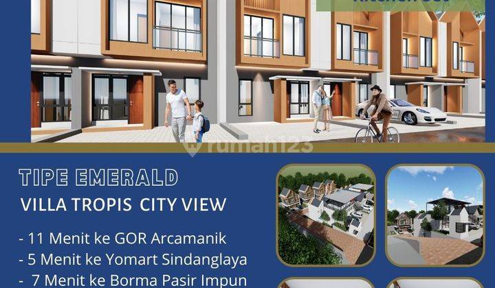 Sisa 3 Unit Rumah Villa Cantik Modern Harga Fantastis Arcamanik  5