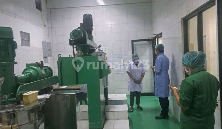 Dijual Cepat Pabrik Kosmetik Full Keseluruhan di Curug Tangerang - Harga Miring