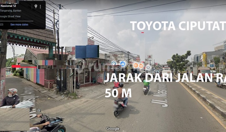 TANAH MURAH STRATEGIS COCOK UNTU BISNIS DI CIPUTAT 