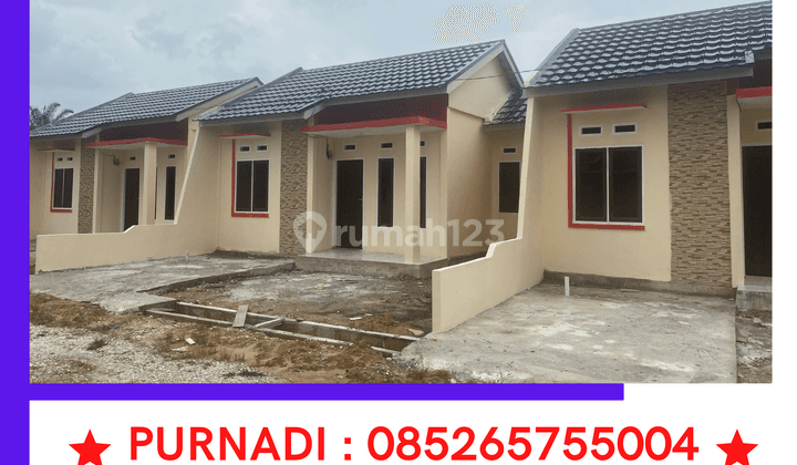 Dijual Rumah Tipe 36 Pesantren Parit Indah Pekanbaru 1