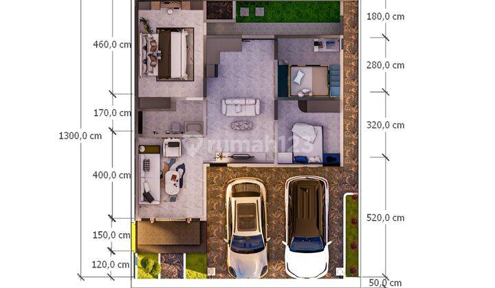 Rumah Mewah Dengan Fasilitas Eksklusif di Bukit Barisan  2