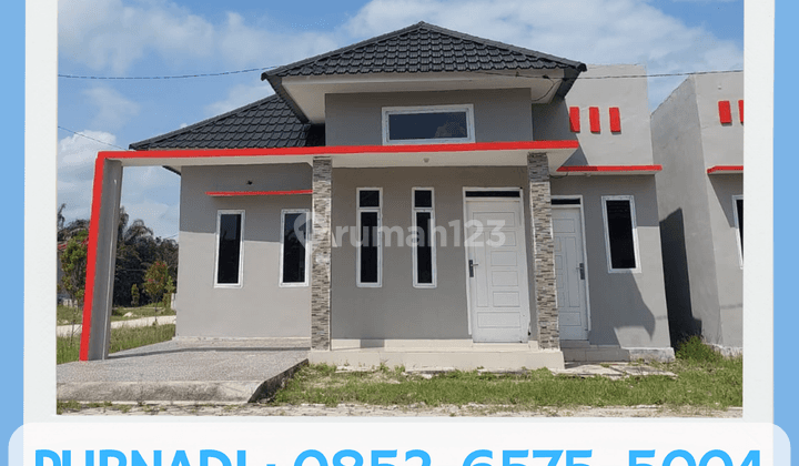 Rumah Type 45 Dengan Dp 10 Juta di Parit Indah  1