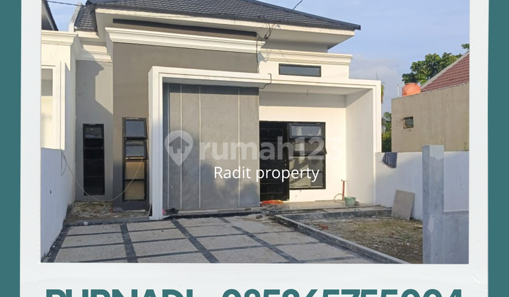 Rumah dengan Model Kekinian Type 48 di Jalan Hangtuah  1