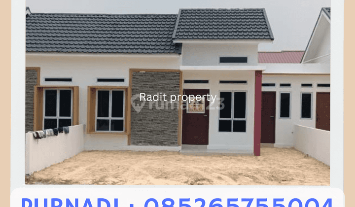 Rumah Type 45 Baru di Rumbai Bonus Carpot  1