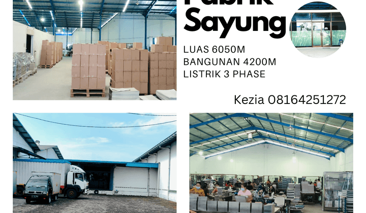 Pabrik Sayung siap pakai 1