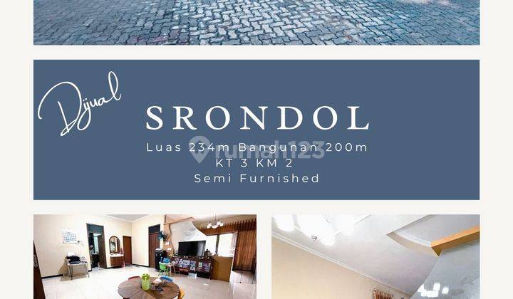 Rumah Bagus di Srondol  1