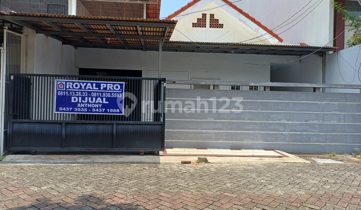 Dijual Citra Garden 2 Depan Taman