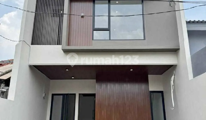 New 2-Story Minimalist Modern House - Rawamangun