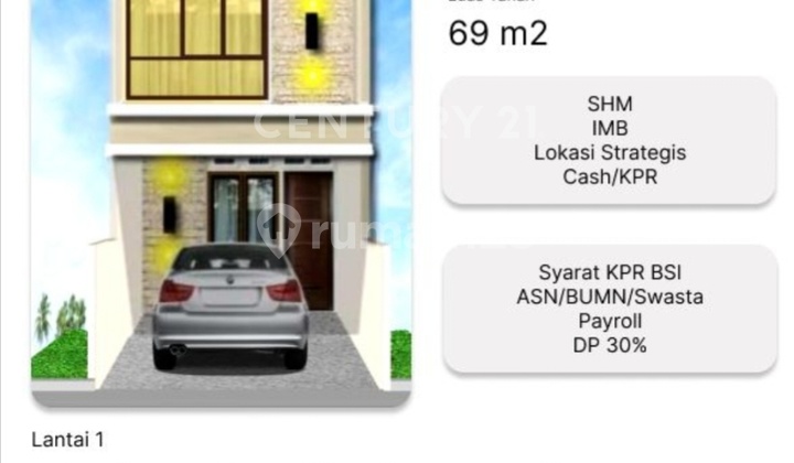 Rumah Lux New Brand Minimalis Bergaya Magnolia Di Joharbaru 