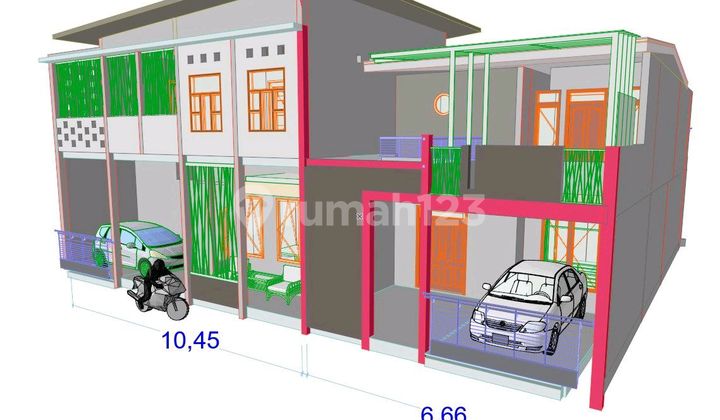 Jual Cepat!!! Beli Rumah Satu Gratis Satu Murah Siap Huni Rumah Seperti Baru Tengah Kota Bandung Di Padasuka Dekat Saung Angklung Udjo Cikutra Surapati Core