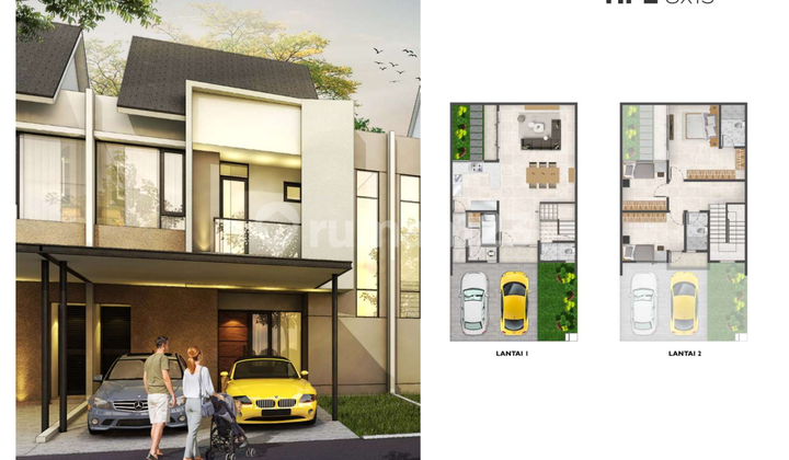 Dijual Rumah Pik 2 Cluster Alabama