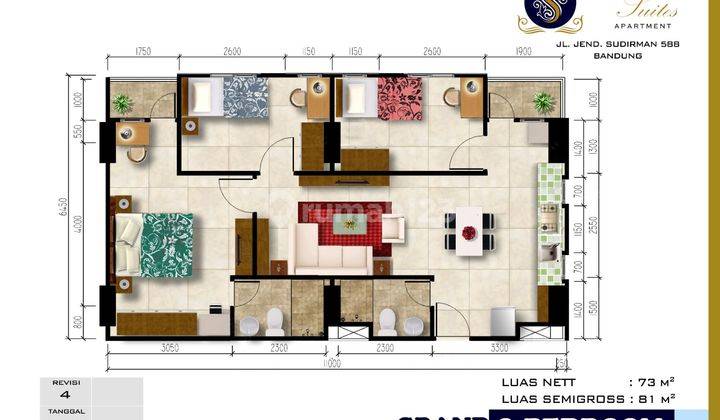 Dijual Apartemen Sudirman Suites Bandung 2