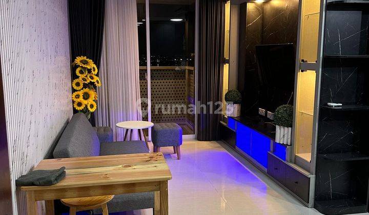 Apartemen West Vista Jakarta Barat Tower Crest Unit 2 BR Luas 60 M2 Fully Furnished 1