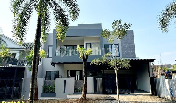 Brand New House Di Jalan Boulevard Puspita Loka Bsd Tangsel