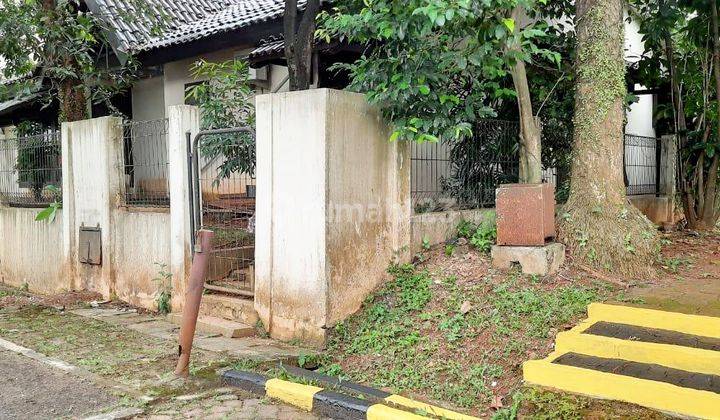 Rumah Tua Hook Culdesac Di Griya Loka Bsd 1