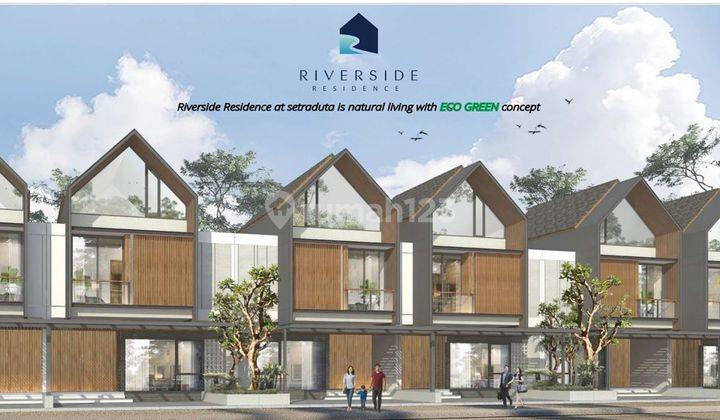 Jual Ready Banyak Unit Rumah Harga Akhir Tahun di Riverside Residence Setraduta Bandung 1