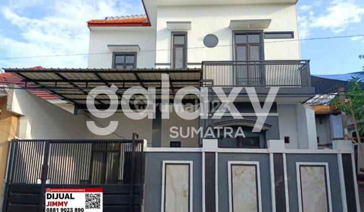 Rumah 2 Lantai Bagus Semi Furnished SHM di Delta Sari Baru, Sidoarjo 1