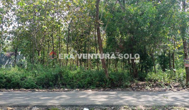 Tanah Pekarangan Strategis Giriwono Wonogiri 1