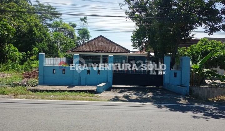 Rumah + Gudang Strategis Pinggir Jl. Raya Teras Boyolali