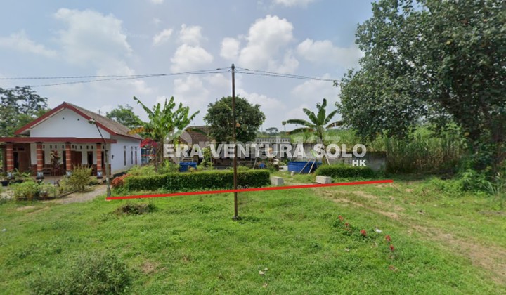 Rumah dan Tanah Pekarangan Strategis Karanganyar