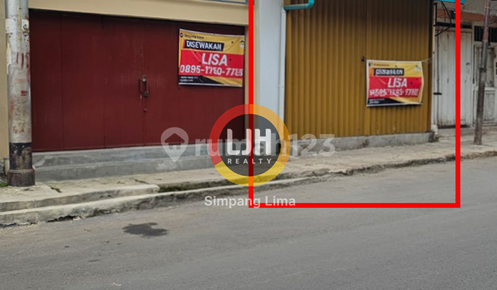 Ruko Disewakan di Kawasan Petudungan Area Ramai 2