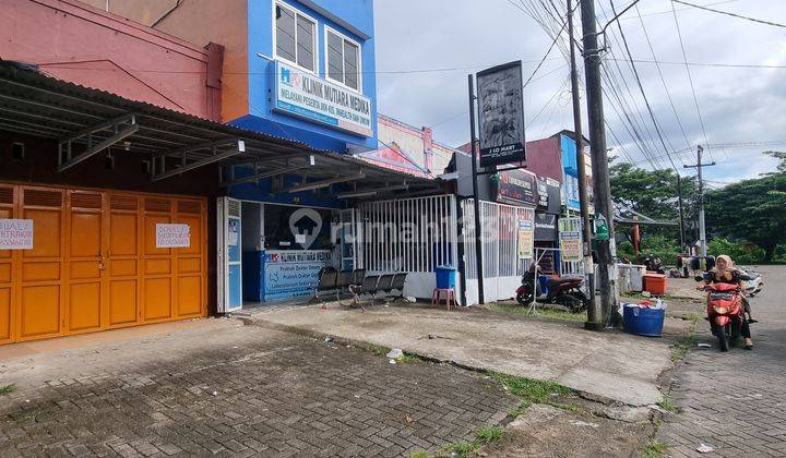 Ruko murah di jalan utama Villa Mitiara Biru 2