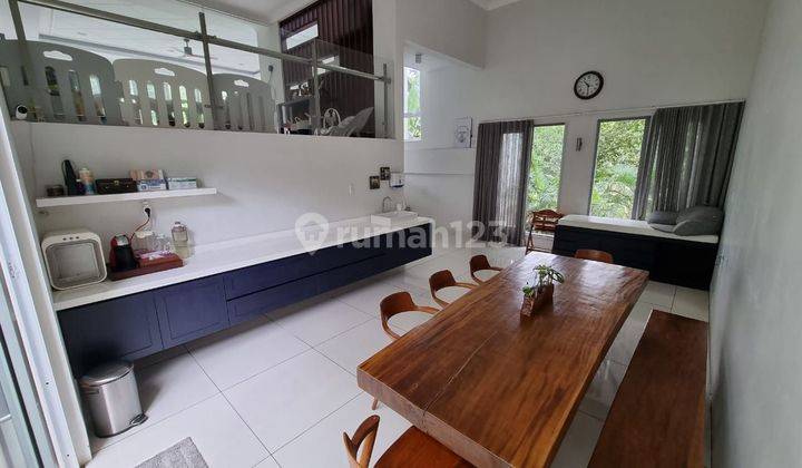 Dijual rumah furnish mewah dan besar posisi hook di Cluster Costa Rica, De Latinos, BSD City  2