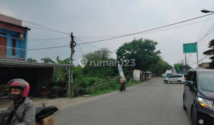 Dijual Tanah Di Pinggir Jalan Raya Gunung Sindur, Jalan Lintas Provinsi, Lokasi Sangat Ramai Dan Strategis 2