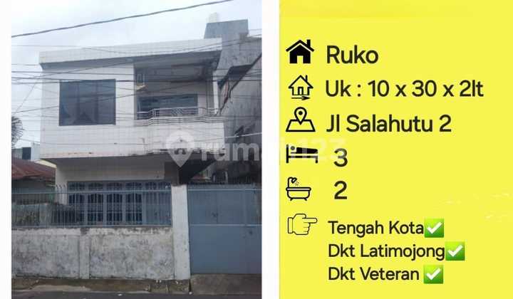 Salahutu Shop House Land Size 10 X 30 Makassar 2
